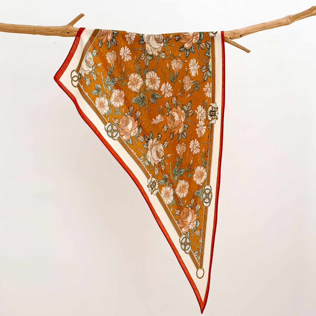 Écharpes en satin doux imitation soie, foulard carré floral de printemps pour femmes, bandanas, hijab de luxe, foulard élégant, châles