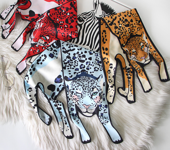 Écharpe tridimensionnelle pour parent et enfant, animal, tigre, chat, chien, sac de collocation, design unique, chaud, inj