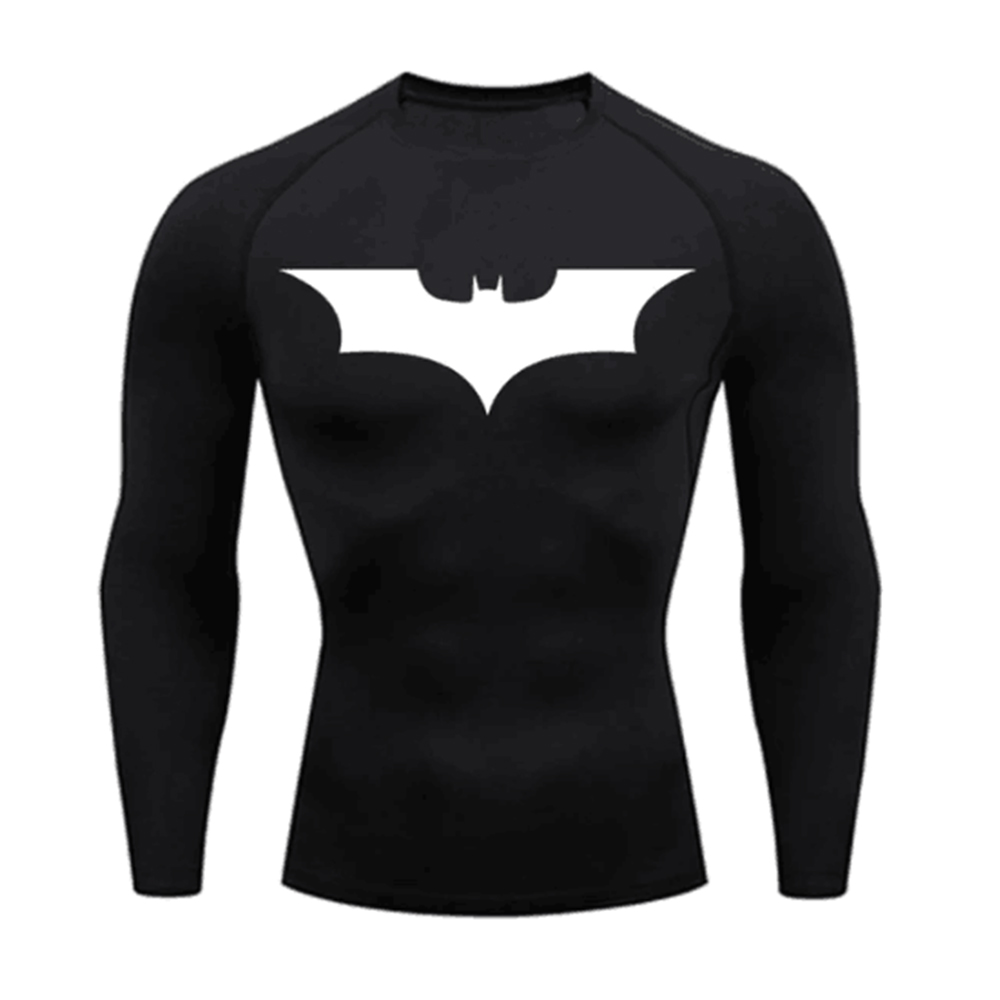 Top sport chemise de course T-shirt homme Fitness T-shirt court séchage rapide travailler collants de gymnastique chemise musculaire Compression MMA vêtements