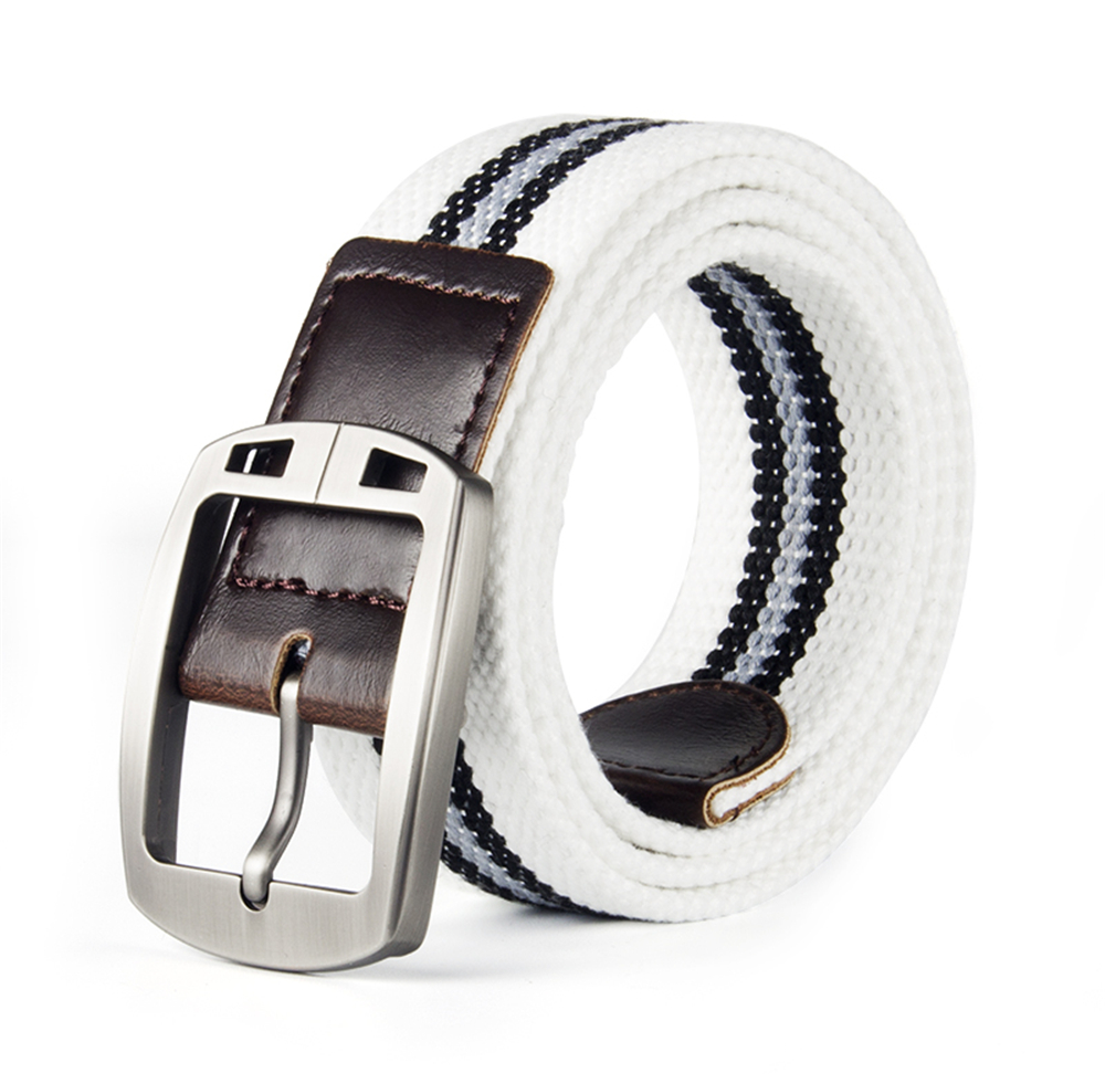 Ceinture pour hommes et femmes, boucle à aiguille, ceinture en toile, ceinture cargo décontractée, version coréenne de la marée, étudiant masculin, ceinture d'extérieur pour jeunes