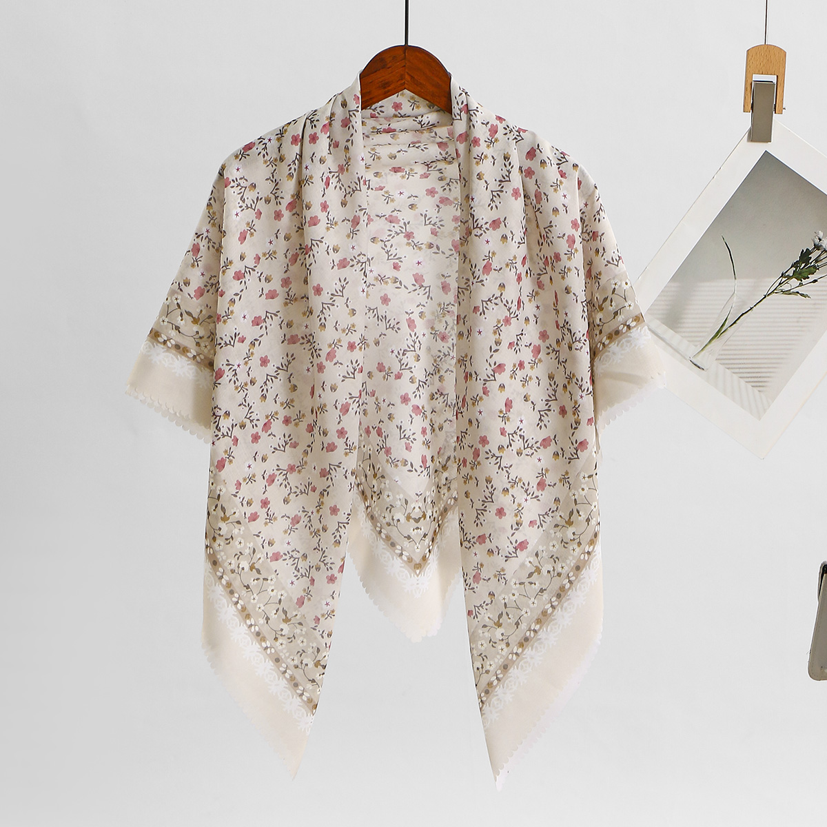 Foulard carré imprimé en viscose de 110 cm pour femme, hijab musulman, écharpe du Ramadan, turban de l'Aïd de Malaisie, foulards pour jeune fille