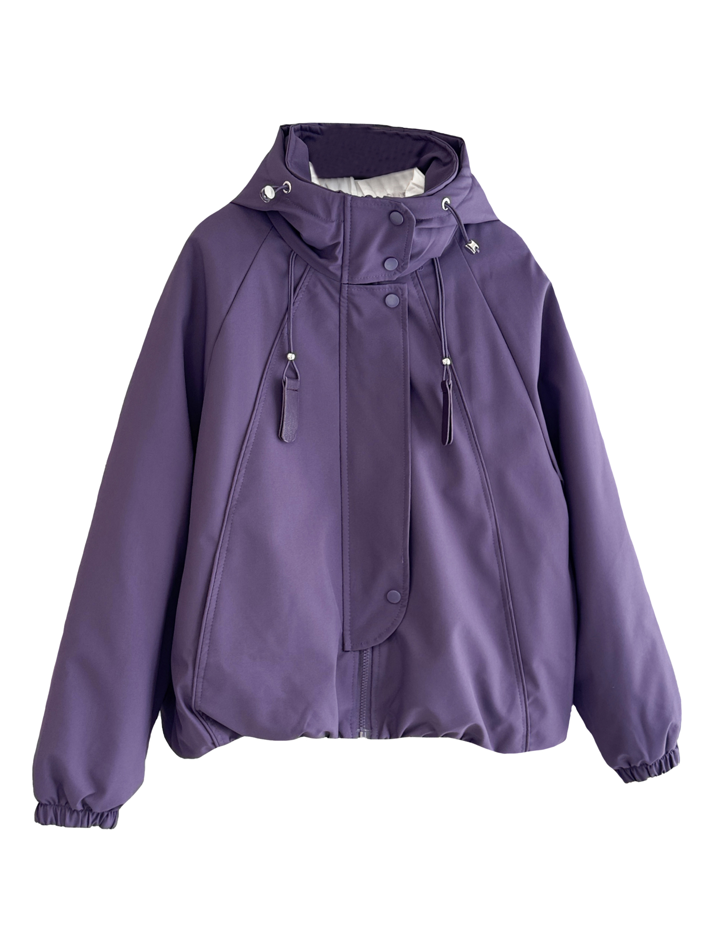 Veste matelassée en coton pour femme, style coréen, coupe ample, amincissante, décontractée, collection Printemps 2026, tendance, coupe-vent et imperméable