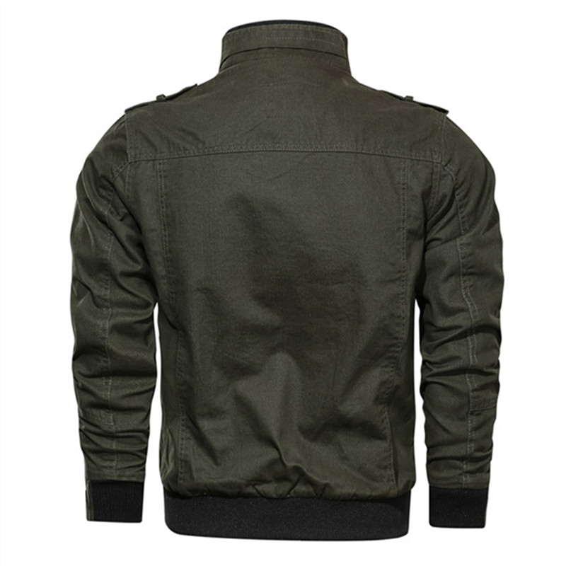 Printemps automne veste hommes coton coupe-vent Bomber manteau militaire hommes tactiques vestes homme Cargo veste décontractée hommes vêtements 2025