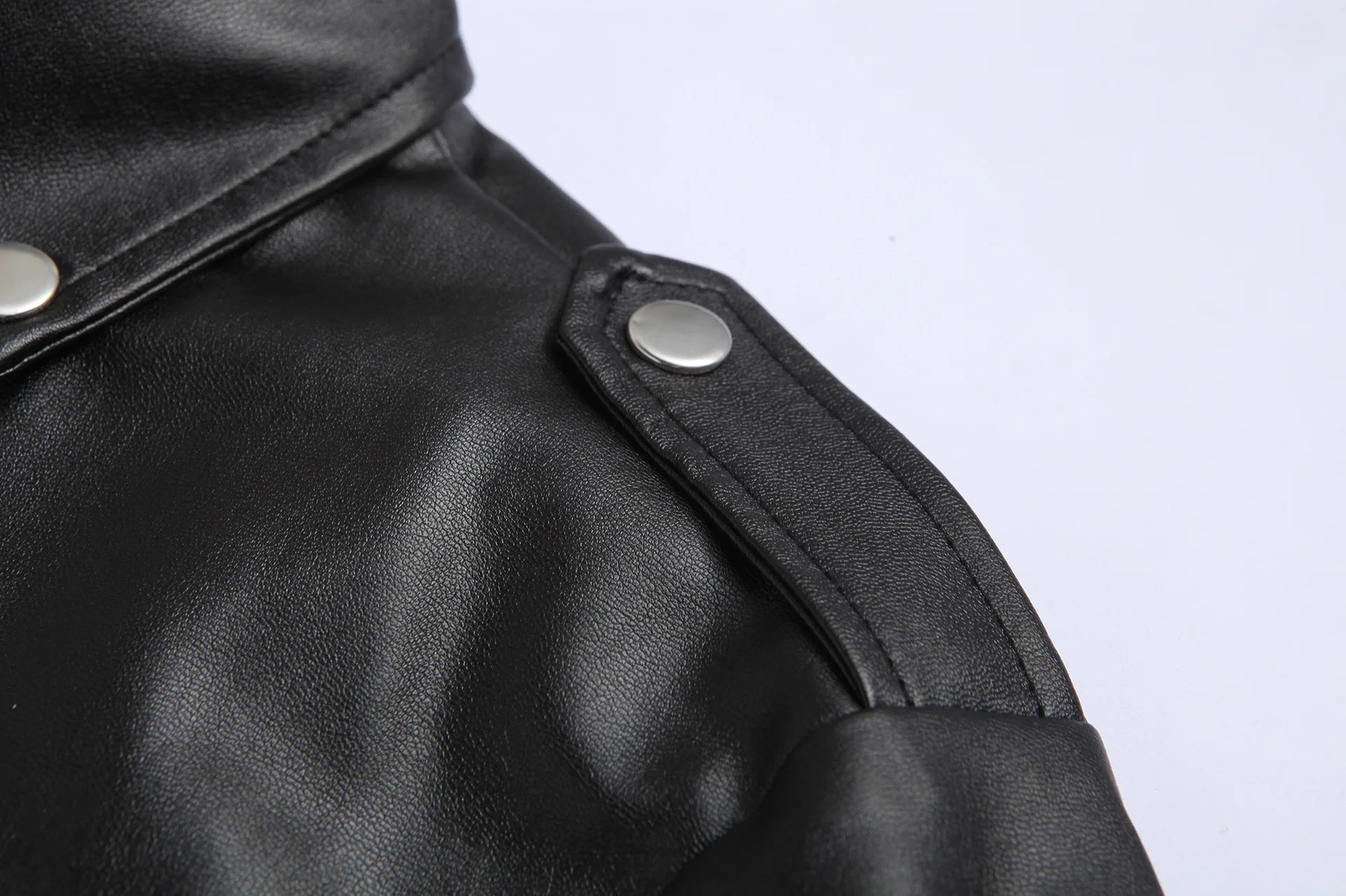 Vestes décontractées hommes en cuir PU Streetwear Blazer veste hommes vêtements d'extérieur moto mode coupe ajustée en cuir manteau veste en cuir