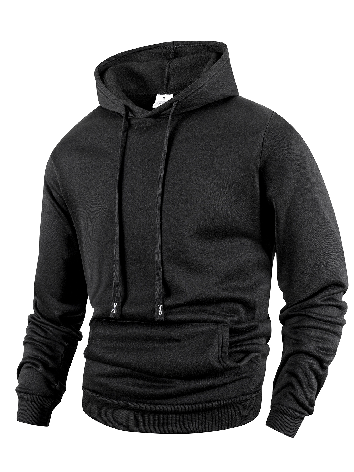 Sweat à capuche à manches longues PVD pour hommes et femmes, pull polyvalent, streetwear décontracté, monochrome, automne, printemps