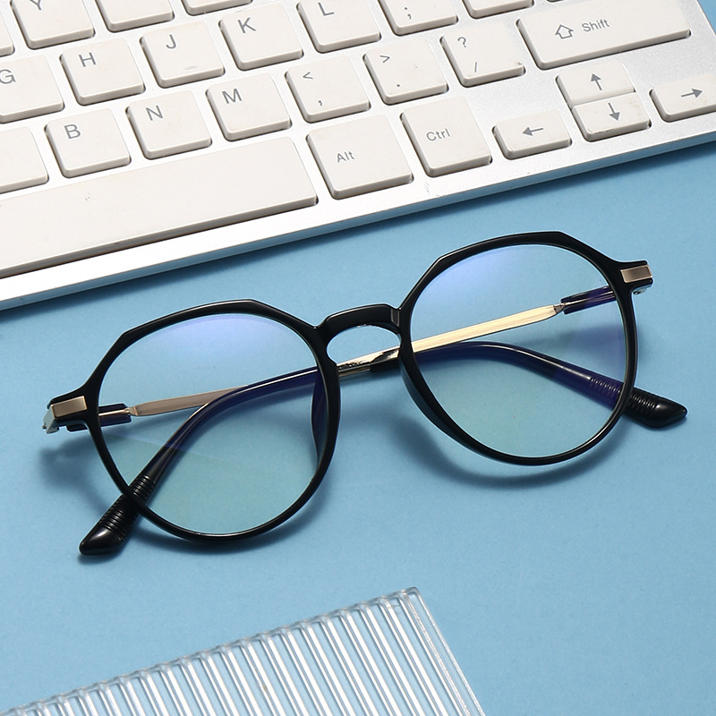 Lunettes de myopie Vintage pour hommes et femmes, monture ronde unisexe, lunettes de Prescription pour dames, pilote optique, lunettes pour myopes