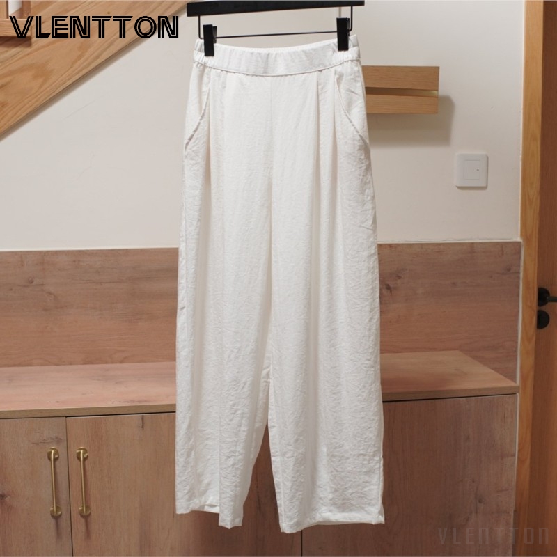 Pantalon rayé élégant pour femme, taille haute, coupe droite, pour le bureau, pantalon de travail fin