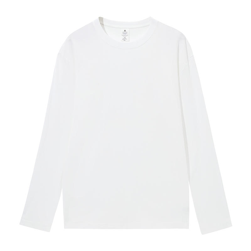 T-shirt manches longues en coton pour hommes et femmes, 230g, Logo imprimé, nom brodé, printemps-automne, Photos personnalisées, maillot d'activité
