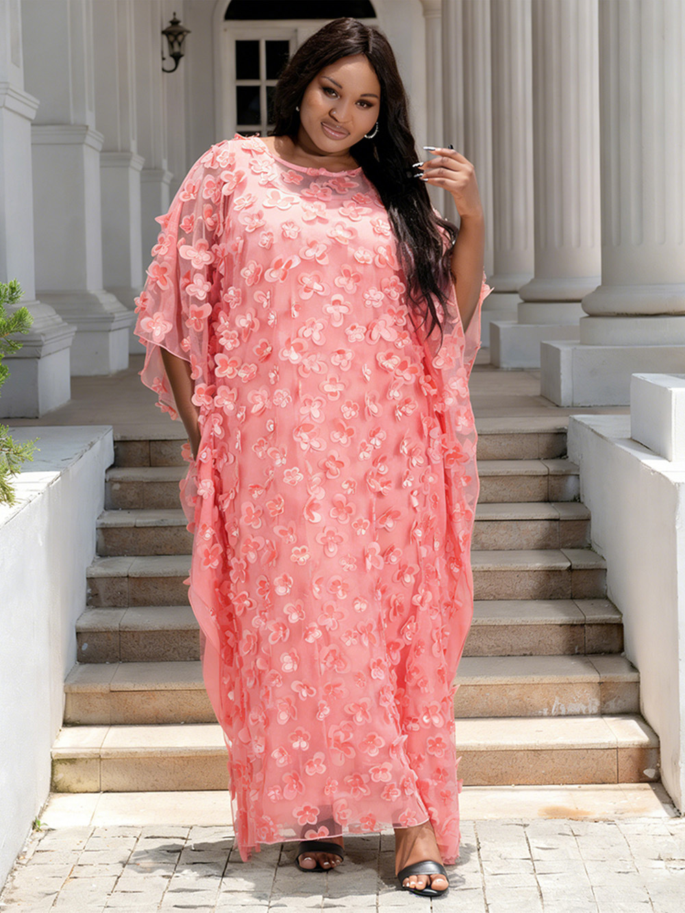 Abayas pour femmes, mode musulmane africaine de Dubaï, robe caftan marocain, robes de soirée, robe boubou en mousseline, djellaba femme