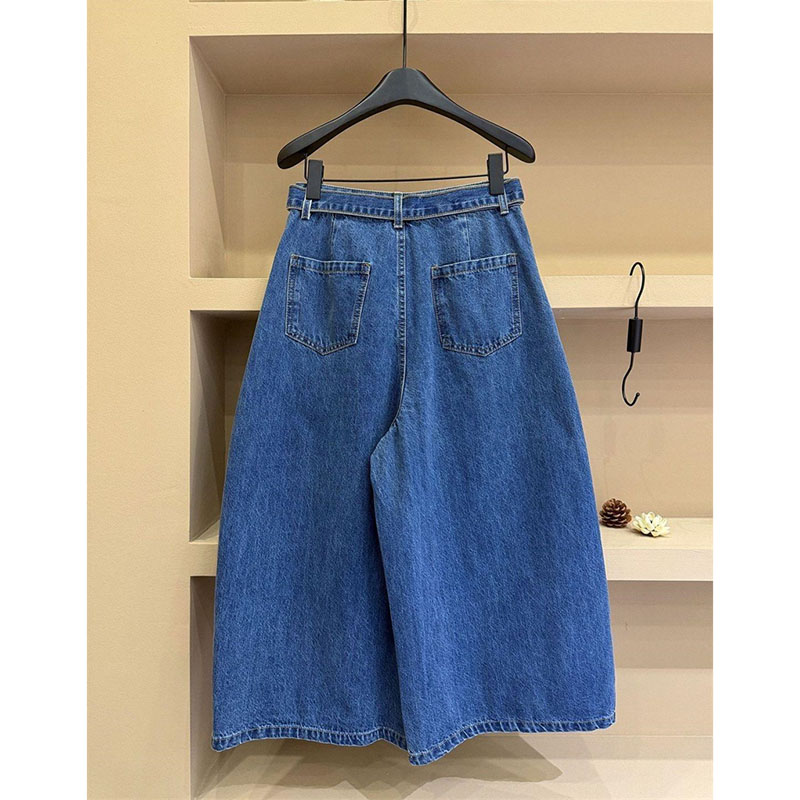 Jeans pour femmes, été-automne, nouveau modèle haut de gamme, décontracté, taille haute, coupe droite, pantalon large, jean en denim pour femme, 7 ou 8 pouces