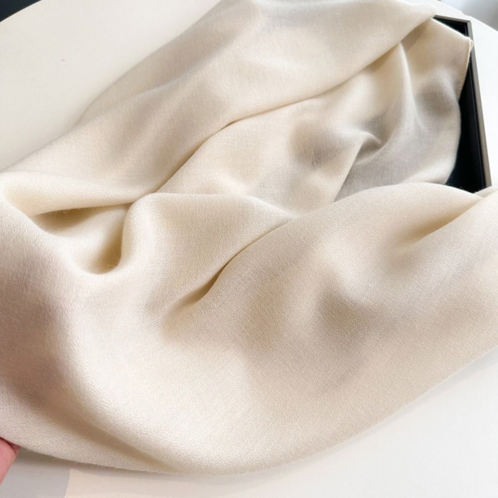 Nouveau 90*90 cm écharpe carrée couleur unie Imitation coton lin Hijab écharpe mouchoir