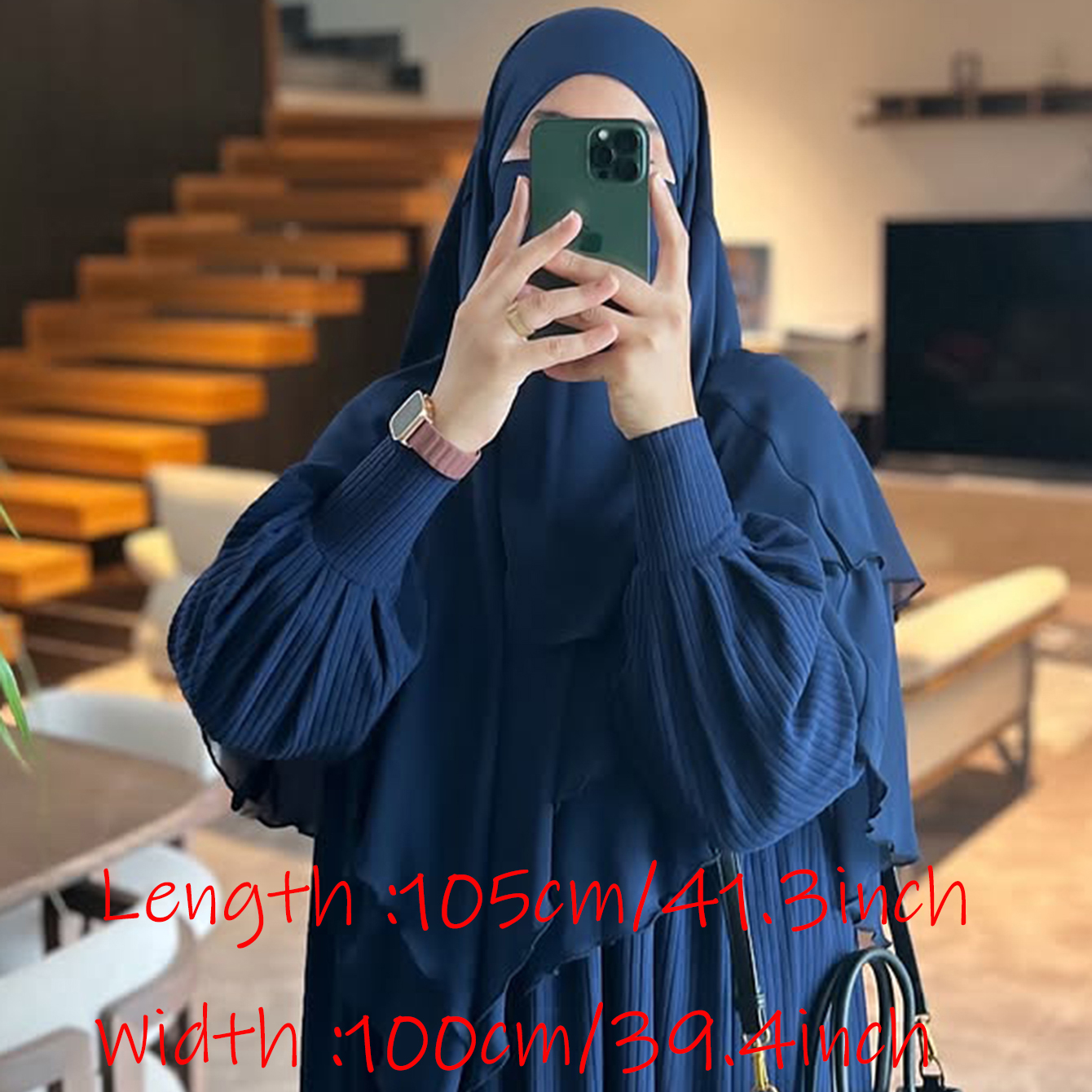 Foulard instantané double couche en mousseline de Malaisie pour femmes musulmanes – Voile respirant en mousseline – Grande vente