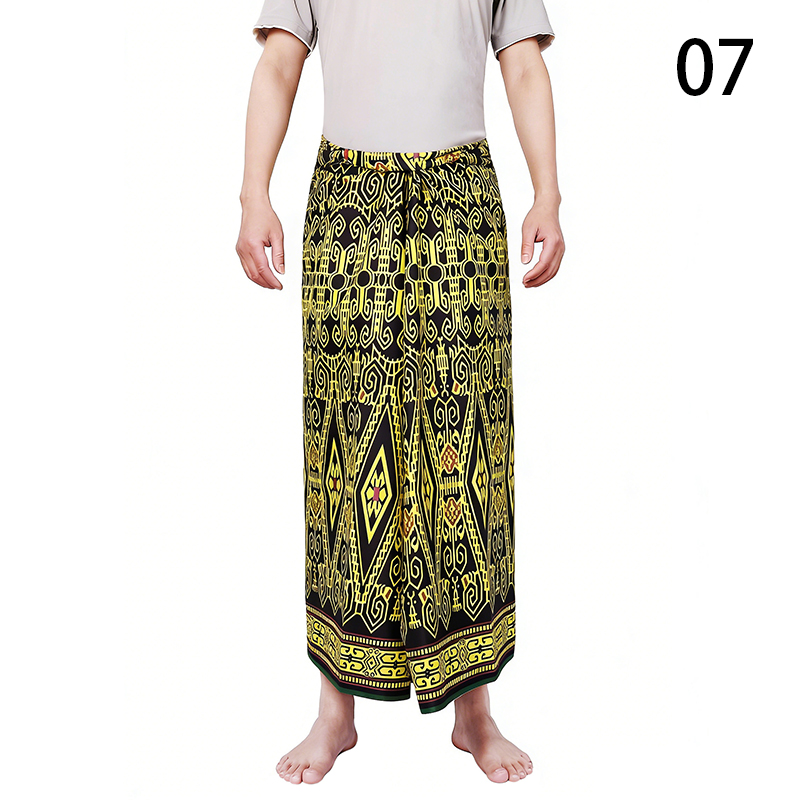Jupe Sarong Batik Ethnique Dai pour Hommes et Femmes, Robe Une Pièce, Cache-maillot de Plage Hawaïen, Paréo de Plage d'Été, Jupe Tube, Cache-maillot Lungi