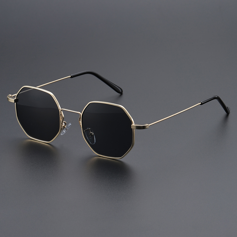 Lunettes de mode à monture géométrique classique pour hommes, adaptées aux cadeaux de vacances à des amis et à la famille