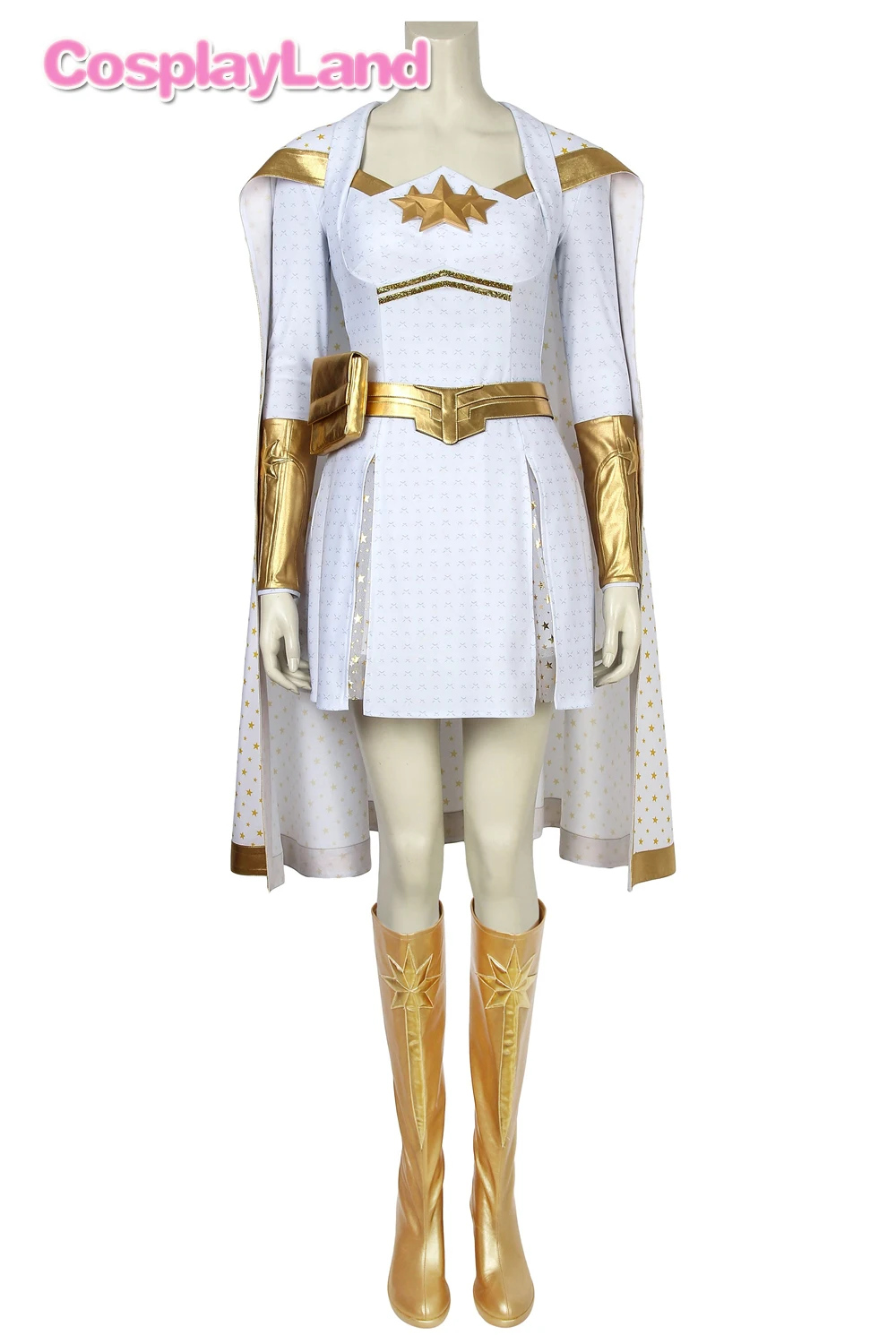 Les garçons Costume tenue Starlight Annie janvier Cosplay Costume les sept Annie robe Halloween cape adulte femmes jupe ceinture bottes