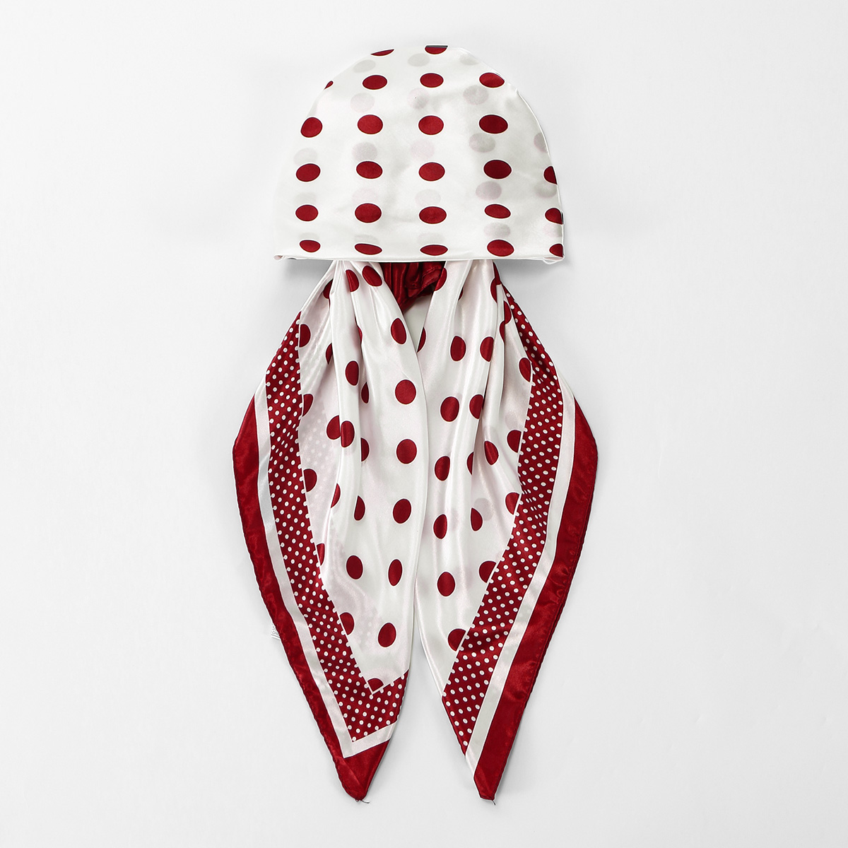 Foulard hijab en soie satinée imprimée, foulard de mode élastique pour femmes, turban musulman, couvre-chefs de Ramadan, couvre-chefs pour le tourisme en plein air
