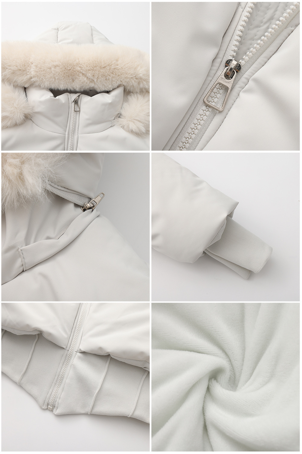 Blouson Bomber Femme 2026 à Capuche Court Veste d'Hiver Femme Vêtements Chauds et Tendance Café Noir Blanc Nouvelle Tendance XXL