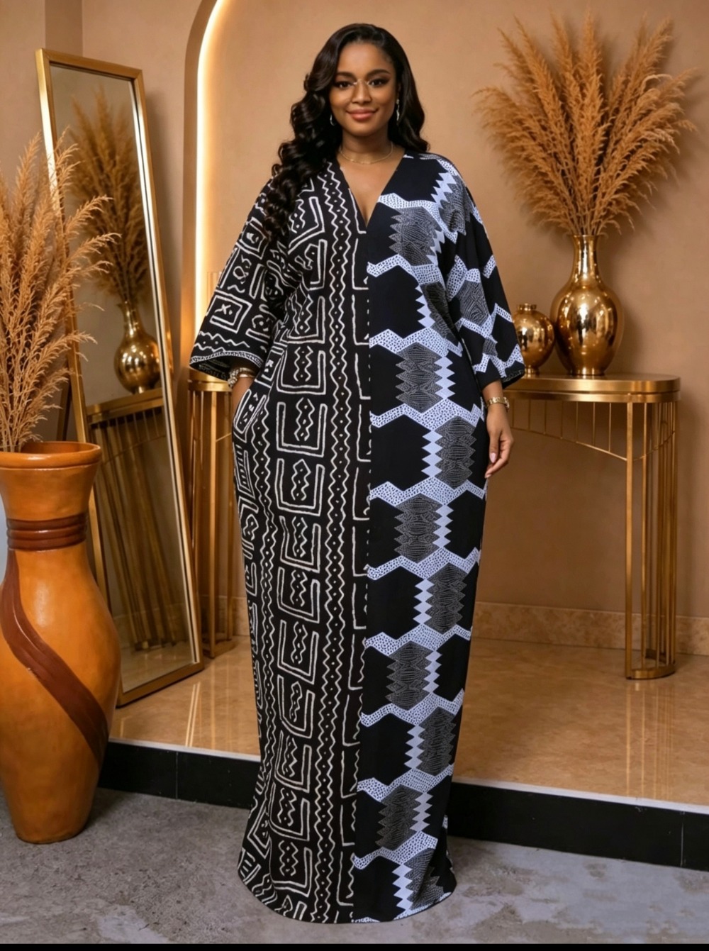 Robes africaines élégantes pour femmes, abayas, boubou, robe traditionnelle africaine, robe ample, grande taille, tenue de soirée longue
