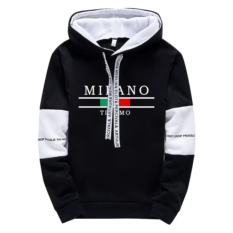 Ensemble de survêtement décontracté pour homme : sweat à capuche et pantalon de jogging pour le sport en extérieur