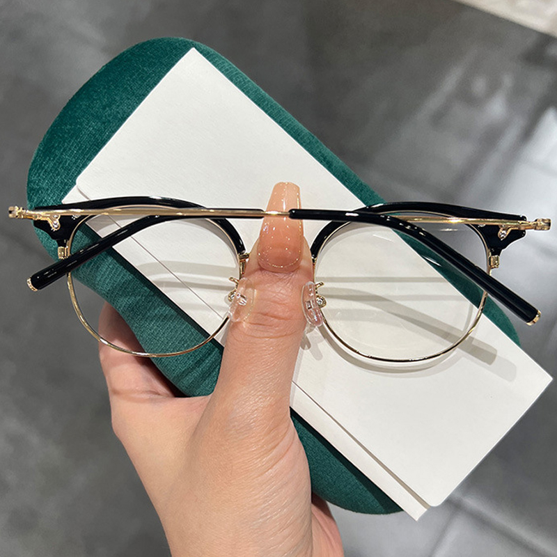 Lunettes de myopie à monture ronde pour femmes, lunettes unisexes pour contrevenants, lunettes de vue de près avec moins dioptrie, nouveau style