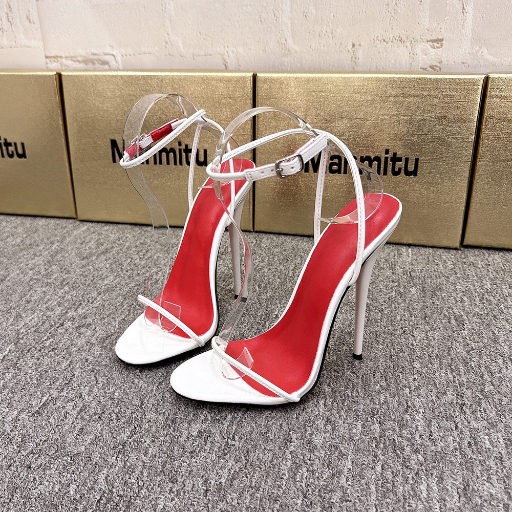 Sandales à talons hauts de 12/14 cm, chaussures sexy à lanières rondes pour club de nuit/fête d'été, bout ouvert, or, blanc, argent, noir, couleurs personnalisées