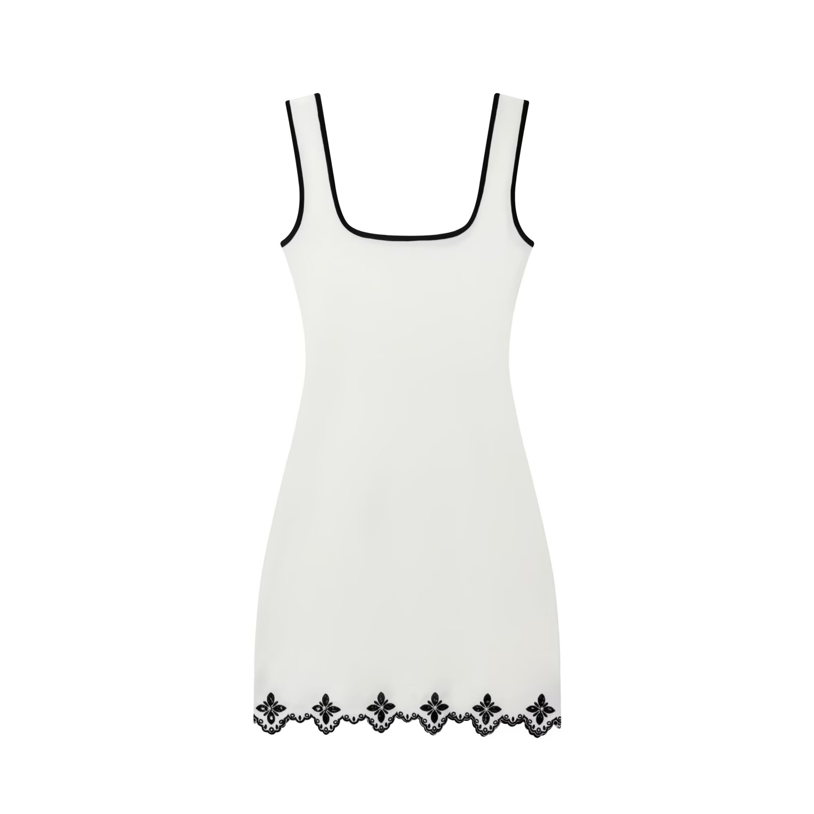 Robe courte sans manches pour femmes, style européen et américain, vêtements pour femmes, broderie de perles artificielles, nouvelle collection hiver 2025