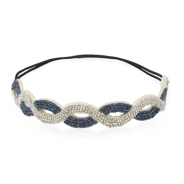 Perles de rocaille ethniques bandeau fait à la main bandeau perlé personnalisé pour femmes et filles accessoires de cheveux