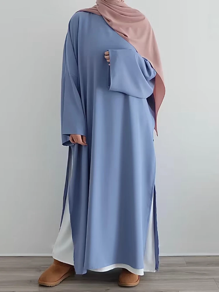 Ensemble de robes 2 pièces pour femmes, abayas de fête, caftan, caftan, arabe saoudien, dubaï, ramadan, Eid Abaya