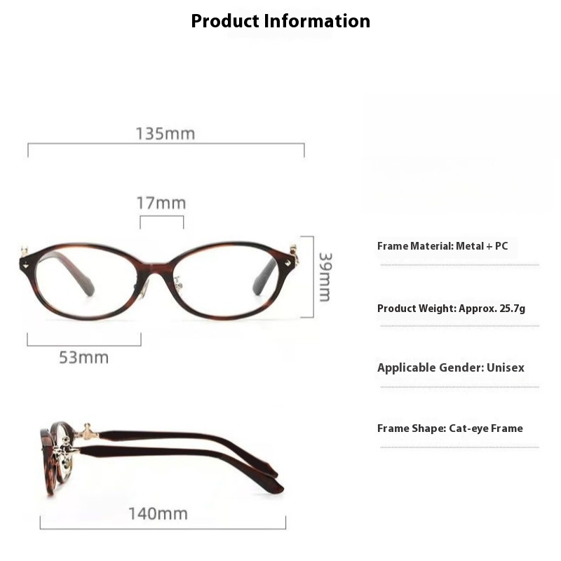 Lunettes de lecture elliptiques, Styles à la mode, peuvent être portées par les femmes/hommes, lunettes de presbytie adaptées à diverses formes de visage