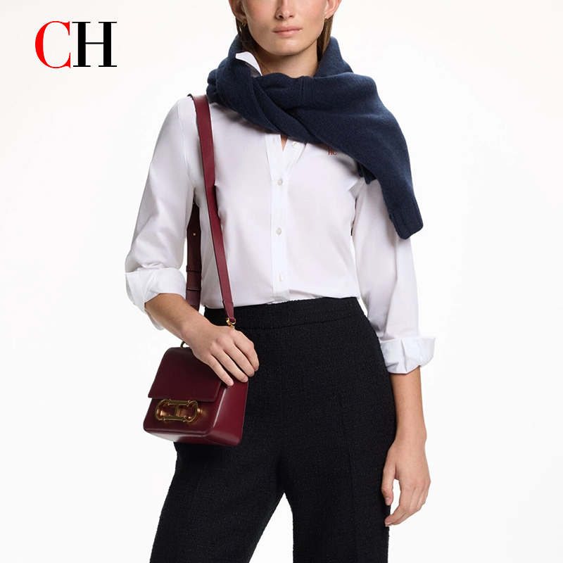 Vêtements pour femmes CH - Haut de travail ajusté à col et manches longues, tendance