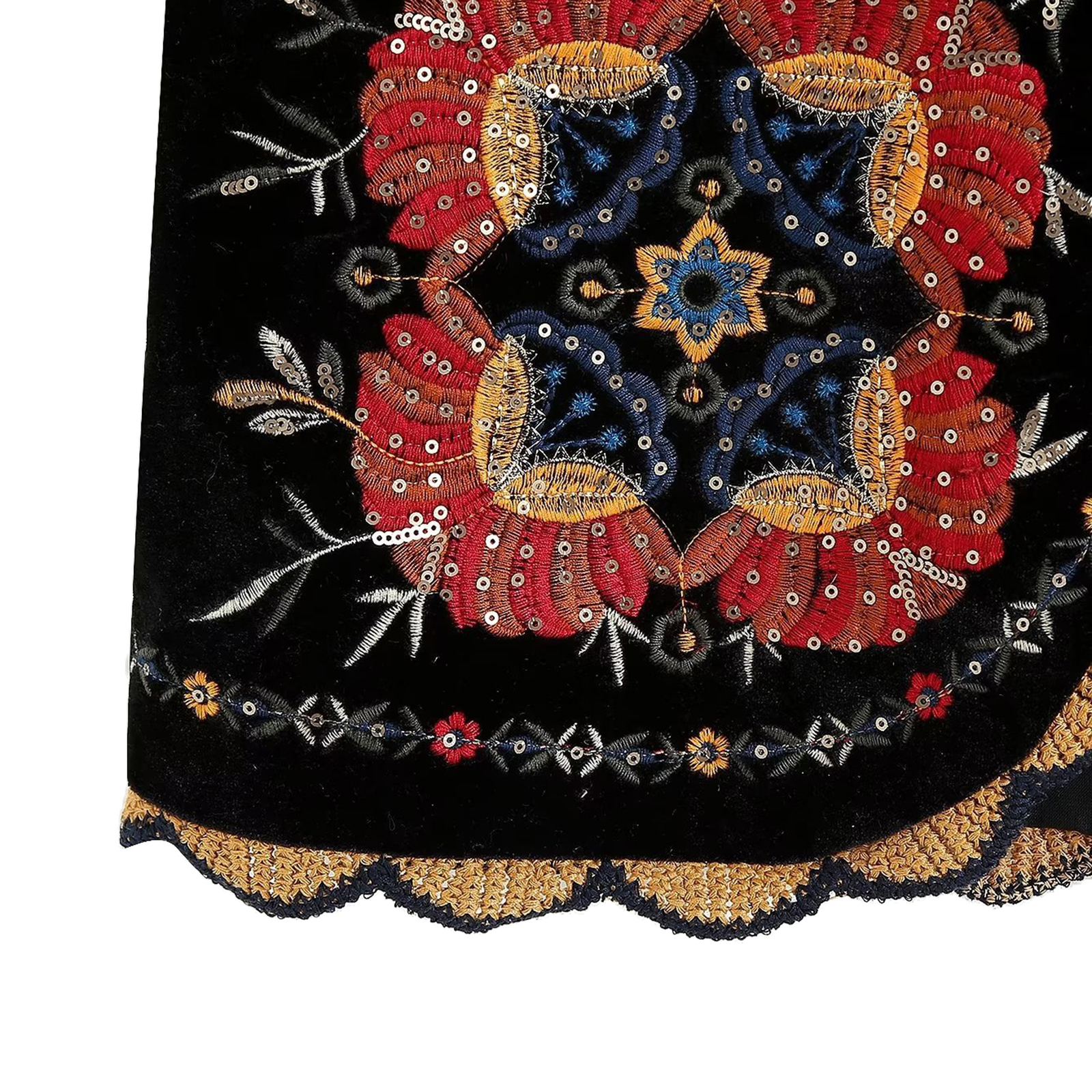 Chemisier Vintage Brodé Floral pour Femme, Blouse en Fibre de Lin, Gilet Ouvert sur le Devant, Style Boho, pour Sortir