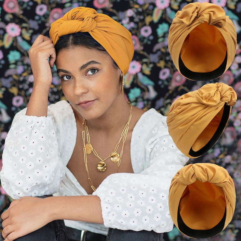 Bonnet femmes Turban couleur Pure décontracté dame foulard chapeau adulte mode casquette foulard français avec plus de ceinture méthode chapeau Spot marchandises