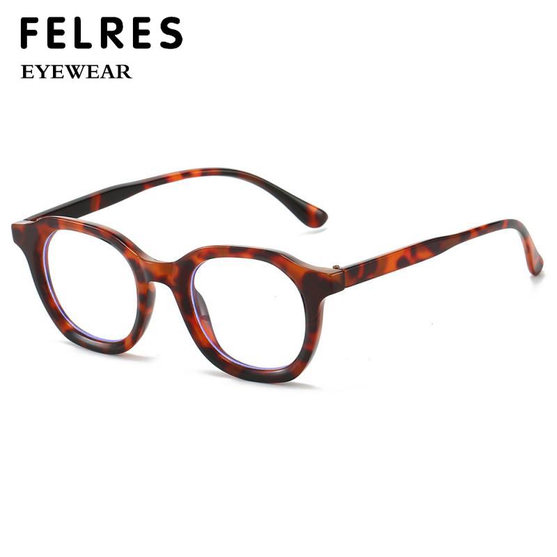 Lunettes de lecture ovales élégantes pour hommes et femmes, lunettes optiques bleues anti-lumière, montures vertes, lunettes presbytes pour délinquants