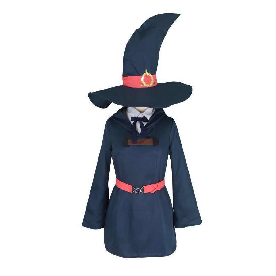 Anime Cosplay Costume pour femme, Atsuko, Akko, Kagari, Little Witch Academia, Halloween, Noël, Everak Maid fur s