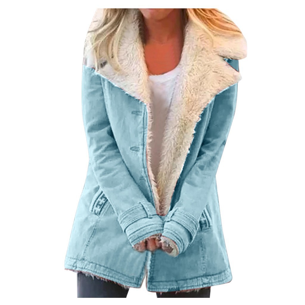 Vestes populaires d'automne et d'hiver pour femmes, couleur unie, manteau mi-long à capuche en peluche pour femmes, mélanges