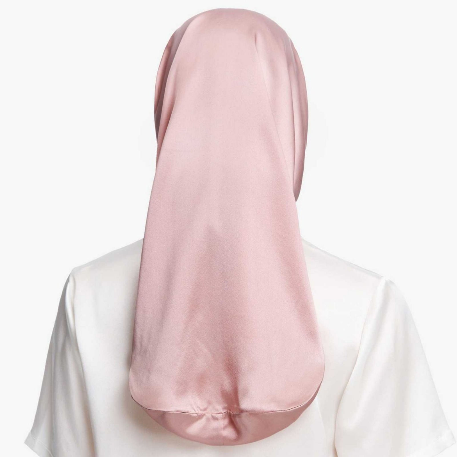 1 bonnet de nuit long en satin doux, bonnet de nuit en soie avec bande élastique, couvre-chef de protection pour les cheveux pour femmes, pour dormir au quotidien