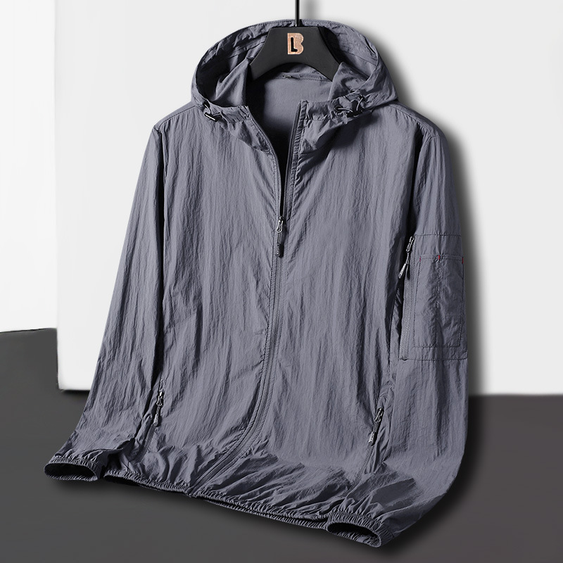 Été hommes décontracté Camping coupe-vent séchage rapide randonnée pêche veste Trekking escalade manteau Protection solaire veste vêtements de sport