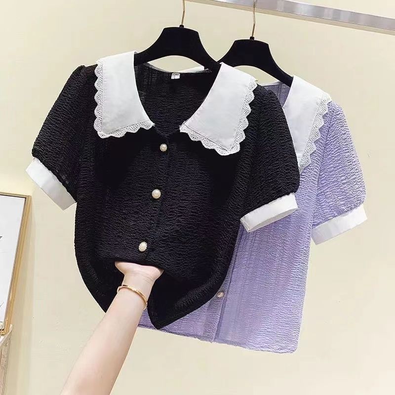 T-shirt manches courtes pour femmes, estival et élégant, à la mode