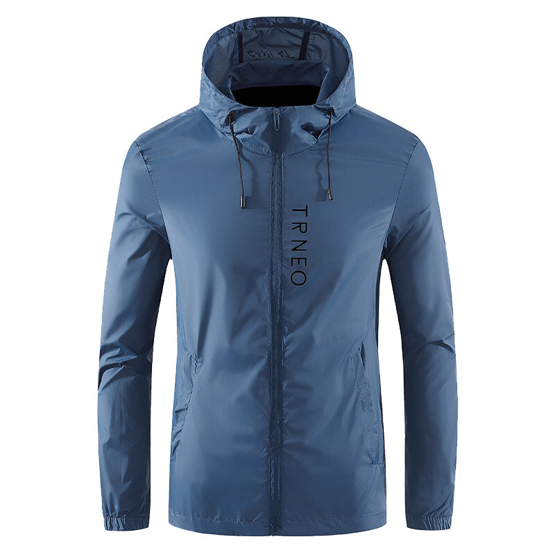 Veste de sport fine pour homme, idéale pour la randonnée, les voyages, la pêche, le camping, imperméable, anti-UV, avec capuche