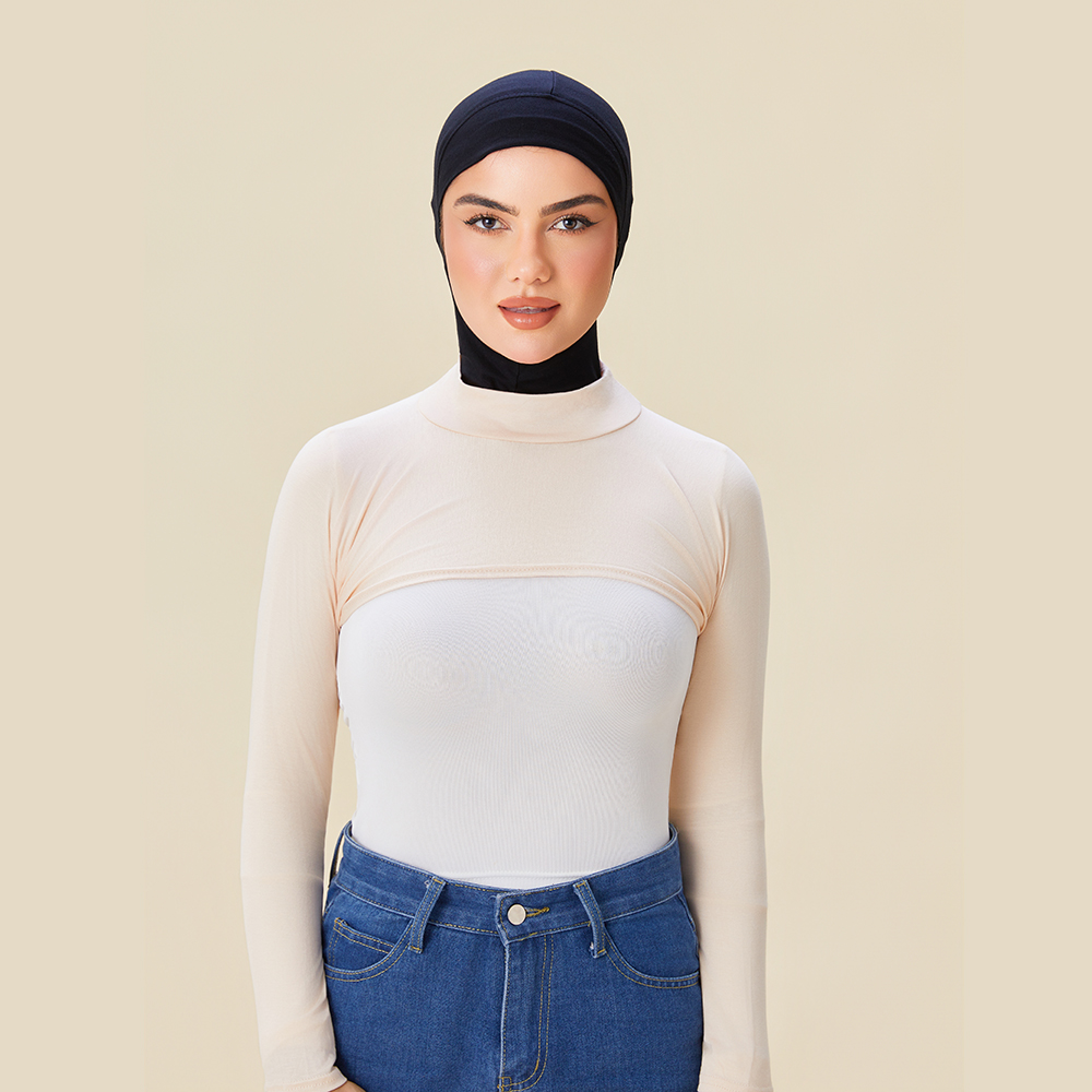 Manchons musulmans en Modal doux, couverture de bras élastique islamique, manches d'épaule pour femme, Protection solaire, manches longues, couleur unie, taille libre