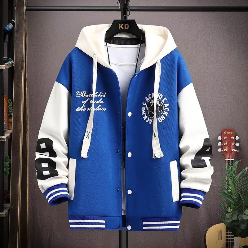 2023 printemps automne hommes vestes mode coréenne Harajuku Streetwear imprimer manteaux hommes décontracté hommes vêtements tendance vestes à capuche hommes