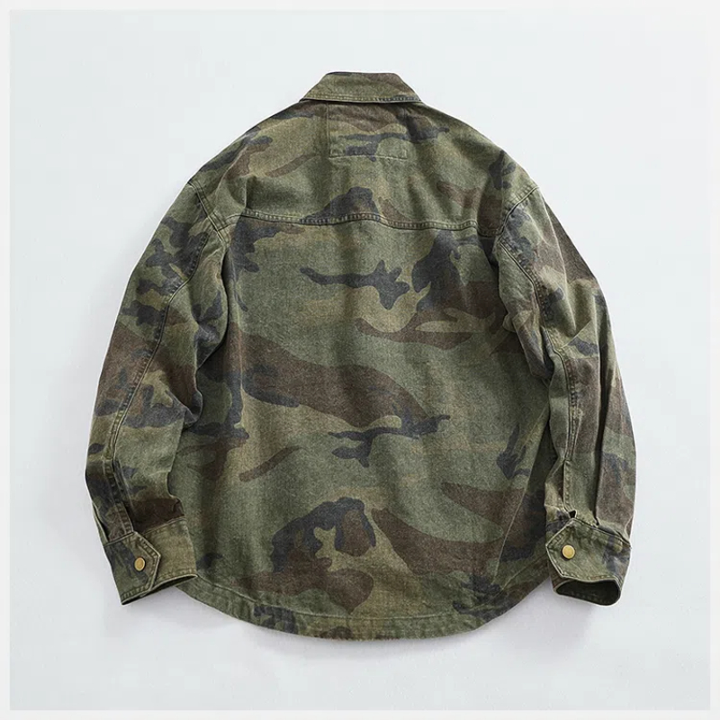 Solomon-Chemise Cargo Décontractée pour Homme, Manteau d'Automne, Grande Poche, Fonction, Veste d'Extérieur Élégante, Nouvelle Collection