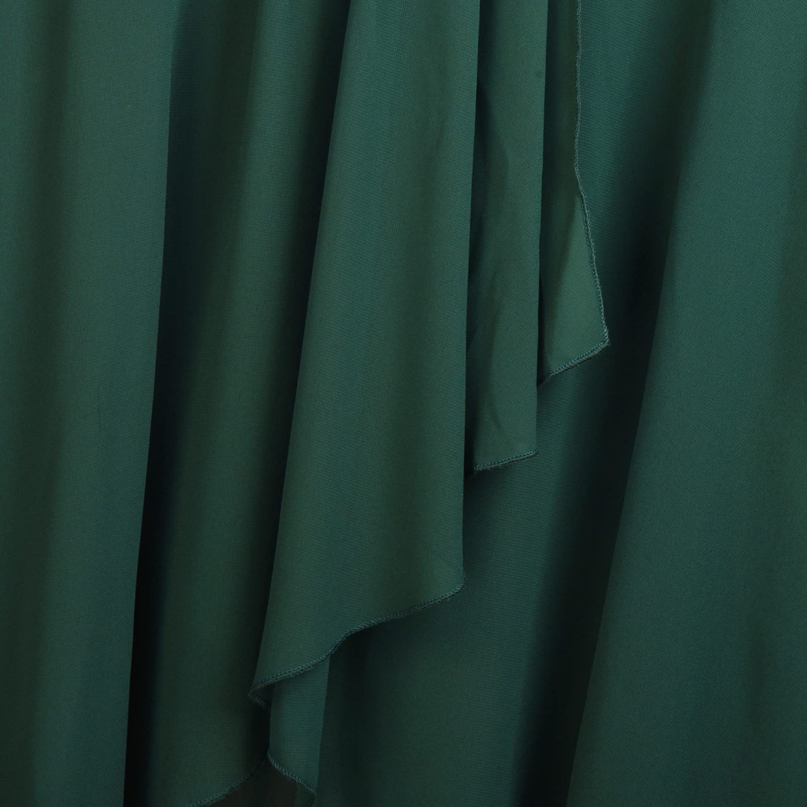 Robe longue en mousseline de soie pour femmes, robes de Rhcreuses, robes de soirée à manches courtes, col en V, panneau en dentelle, ligne A, demoiselle d'honneur, dames