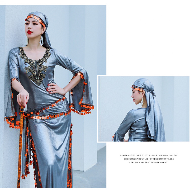 Robe de Costume pour femmes, Baladi Saidi, spectacle de danse du ventre, Robe de concours de danse du ventre pour filles, vêtements orientaux, tenue de danse