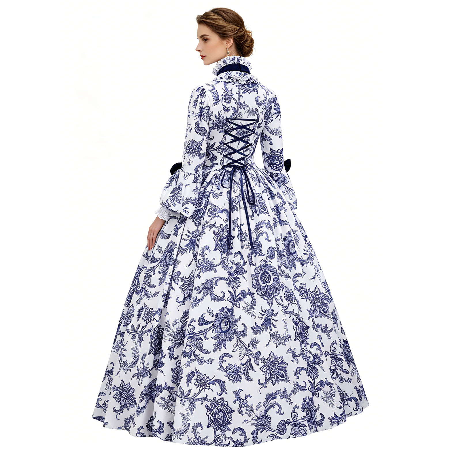 Robe de soirée médiévale victorienne pour femme, style Renaissance, pour la danse et les événements historiques