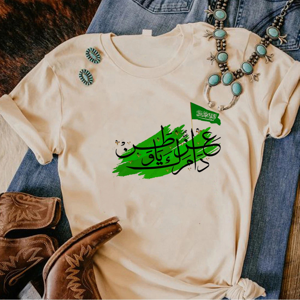 T-shirt femme, vêtement harajuku, du royaume d'Arabie saoudite, Y2K, manga, 600