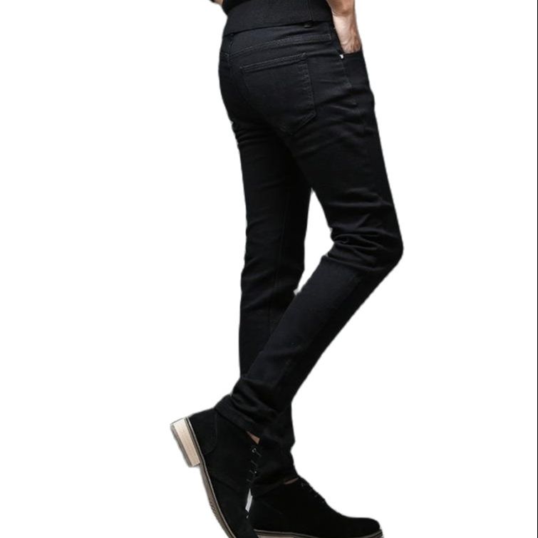 2025 nouveaux hommes Stretch Skinny Jeans mâle marque de créateur Super élastique pantalon droit jean Slim Fit mode jean 2108