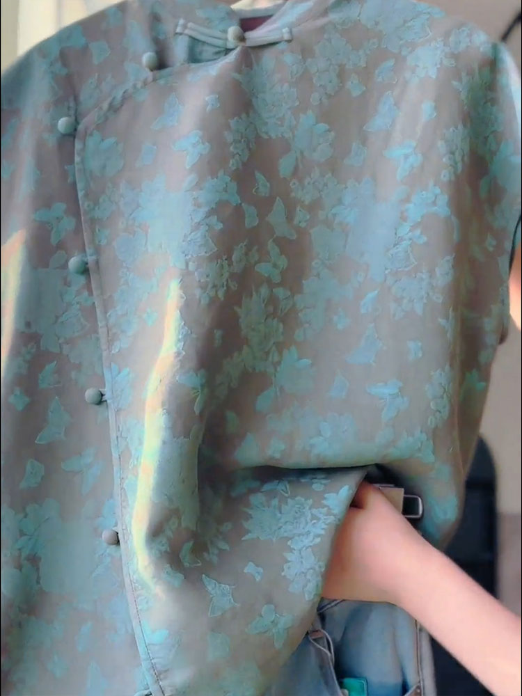 Chemisiers de Style chinois pour femmes, chemises coréennes, mode ample, vêtements Vintage imprimés, hauts sans manches pour femmes, printemps/été