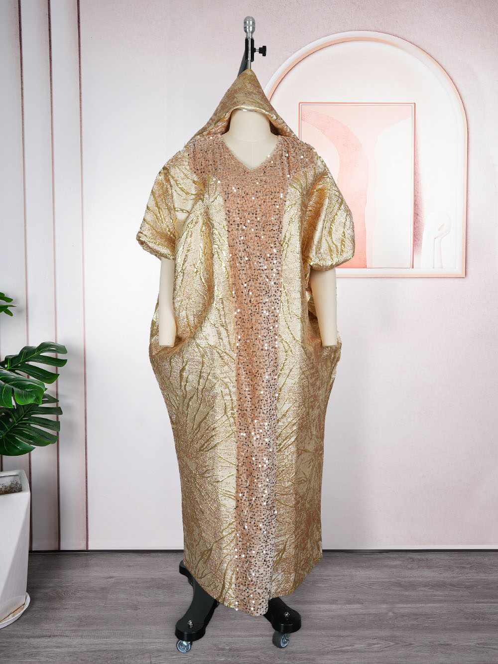 Abayas pour femmes dubaï luxe paillettes africain musulman mode robes de soirée caftan Boubou Robe Djellaba Femme 2025