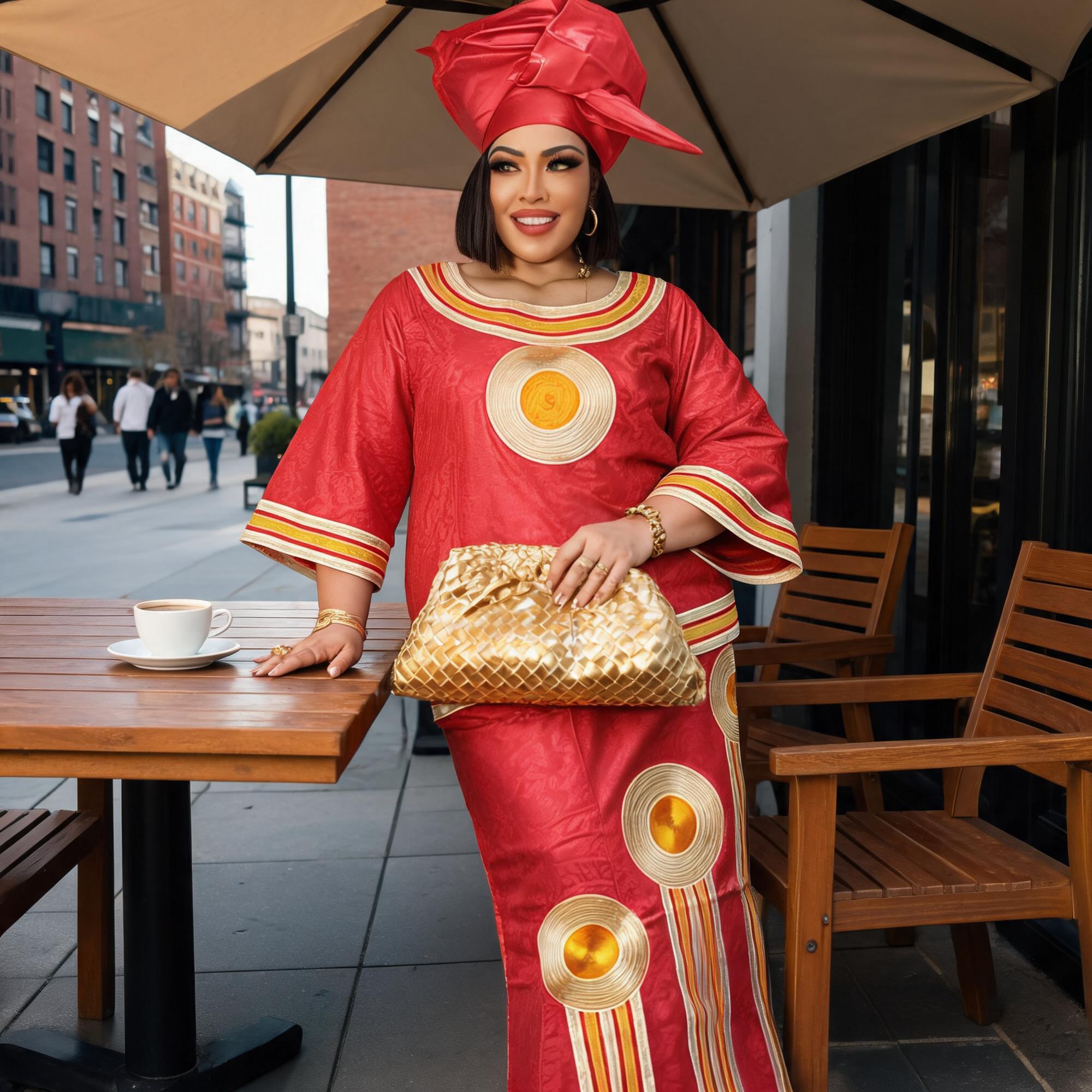 Robes africaines pour femmes grande taille, robe longue avec écharpe, design brodé Bazin Riche